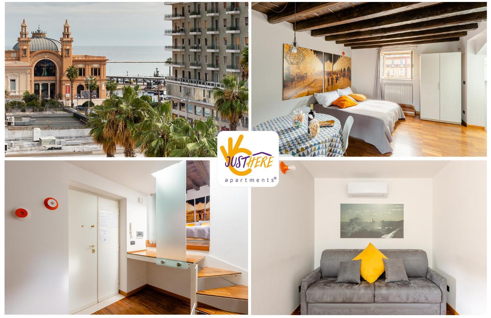 Just Here Apartments - La Mansarda Bari Ngoại thất bức ảnh